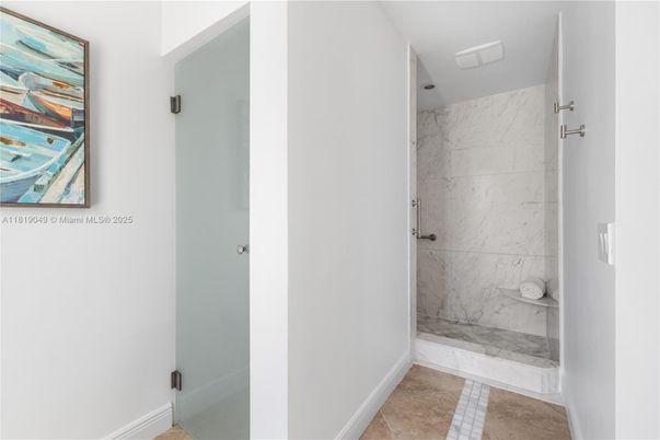 Bathroom, Interior, Marble Walls