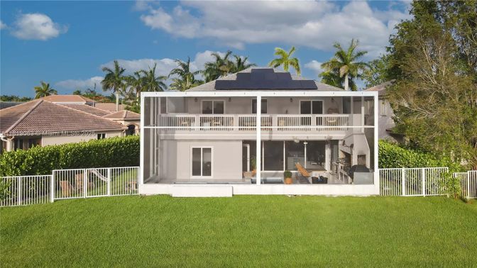 Backyard, Exterior, Facade, Solar Panels, None