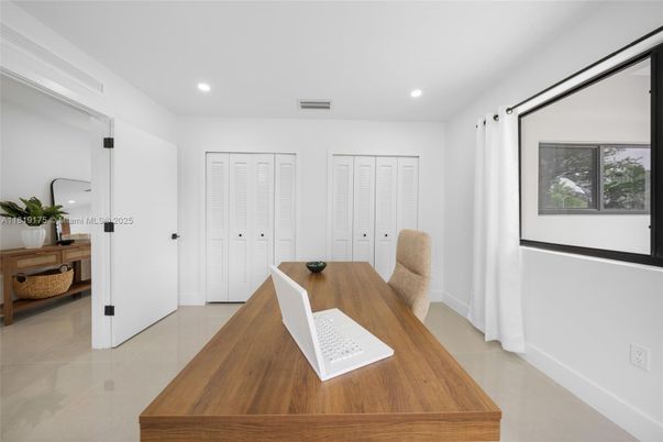 Home Office, Interior, Recessed Lighting