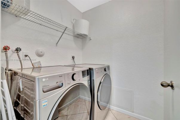 Interior, Washer
