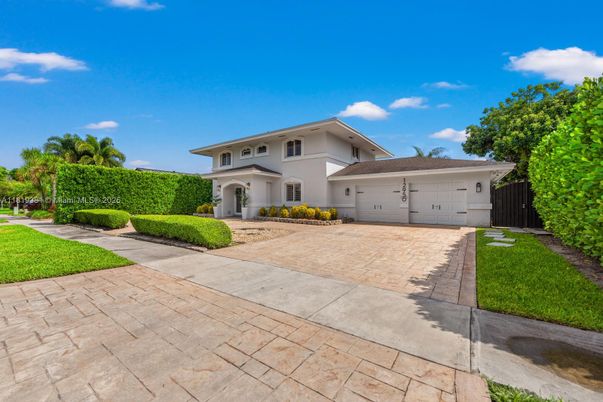 Attached, Backyard, Exterior, Facade, Mediterranean