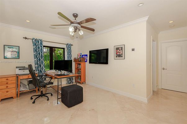 Home Office, Interior, Recessed Lighting
