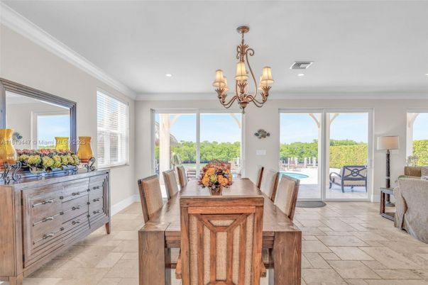 Chandelier, Dining room, Interior, Recessed Lighting