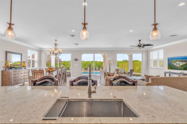 Chandelier, Dining room, Interior, Pendant Lights, Recessed Lighting