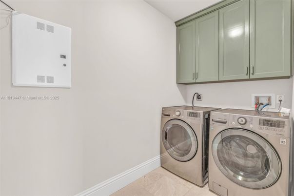 Interior, Washer