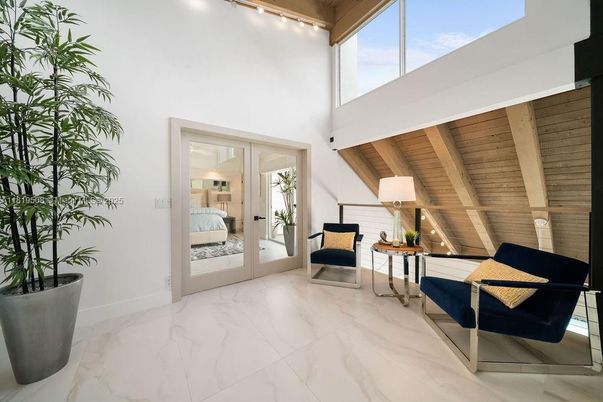 Bedroom, Interior, Marble, Wooden Beams, Wooden Ceilings