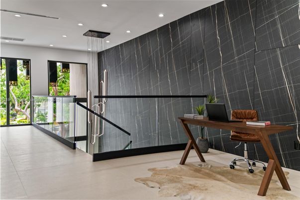 Home Office, Interior, Pendant Lights, Recessed Lighting