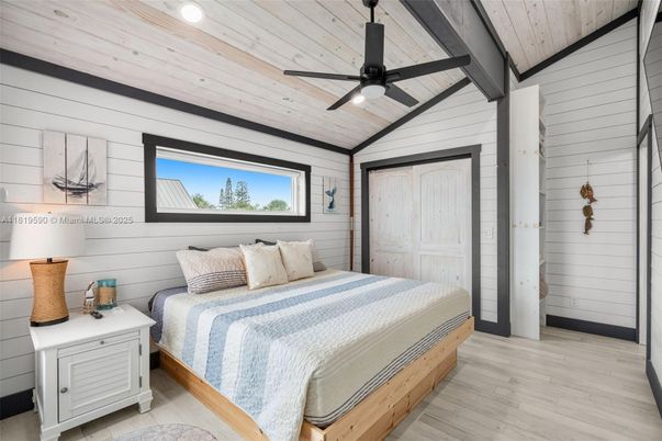 Bedroom, Interior, Wooden Ceilings, Wood Texture Flooring