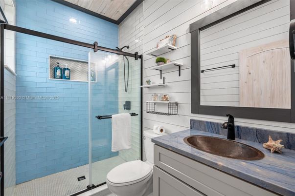 Bathroom, Glass Shower, Interior