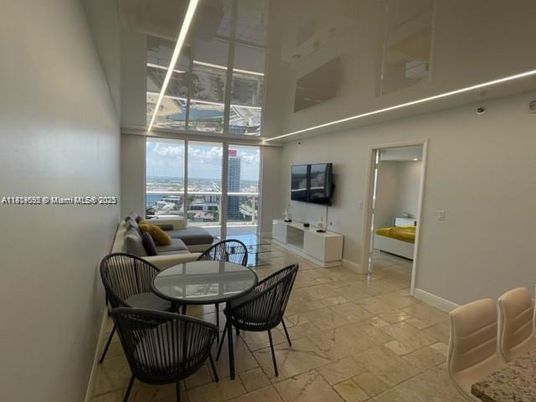 Dining room, Interior, Marble, Water