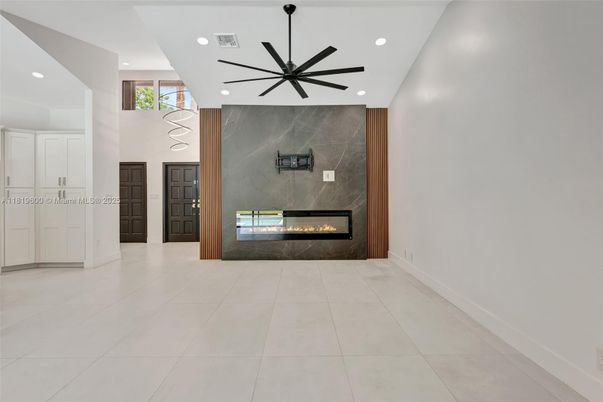 Fireplace, Interior, Pendant Lights, Recessed Lighting