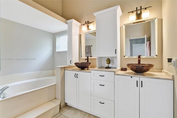 Bathroom, Dual Sink Vanities, Interior