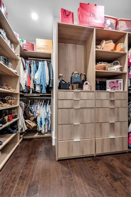 Interior, Recessed Lighting, Walk-in Closets, Wood Texture Flooring