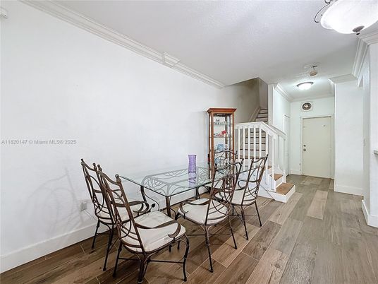 Dining room, Interior, Wood Texture Flooring