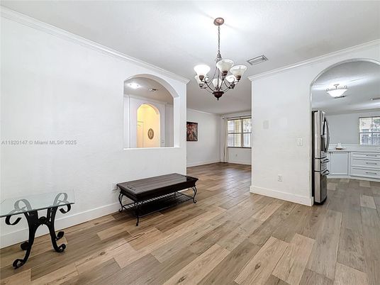 Chandelier, Interior, Wood Texture Flooring
