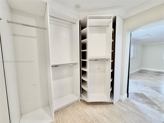 Interior, Recessed Lighting, Walk-in Closets, Wood Texture Flooring
