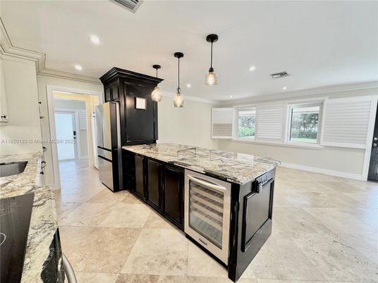 Interior, Kitchen, Pendant Lights, Recessed Lighting
