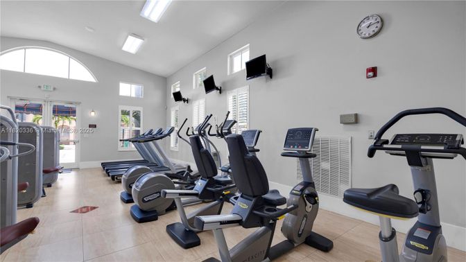Fitness Equipment, Gym, Interior