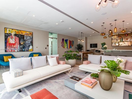 Dining room, Interior, Living room, Pendant Lights, Recessed Lighting