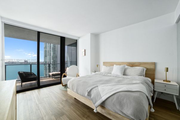 Bedroom, Interior, Water, Wood Texture Flooring