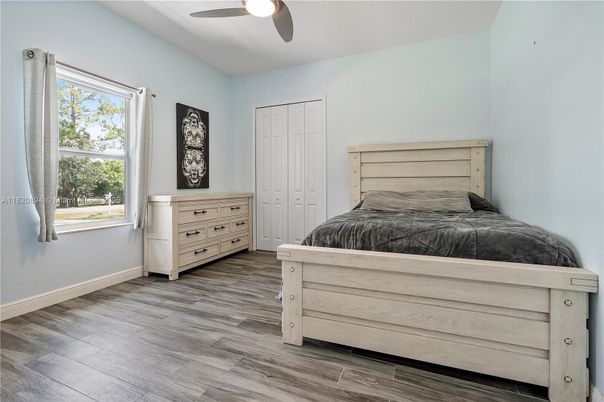 Bedroom, Interior, Marble, Recessed Lighting