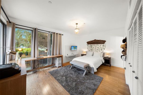 Bedroom, Home Office, Interior, Wood Texture Flooring