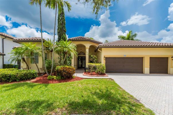 Attached, Backyard, Exterior, Facade, Mediterranean