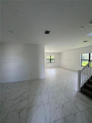 Empty room, Interior, Marble, Recessed Lighting