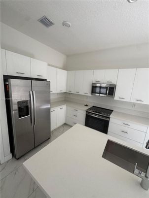 Interior, Kitchen, Recessed Lighting, Stainless Steel Appliances