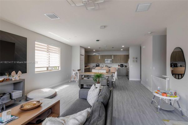 Dining room, Interior, Kitchen, Living room, Pendant Lights, Recessed Lighting