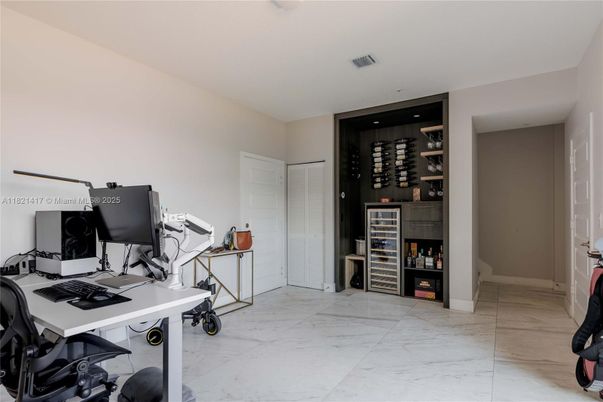 Home Office, Interior, Marble