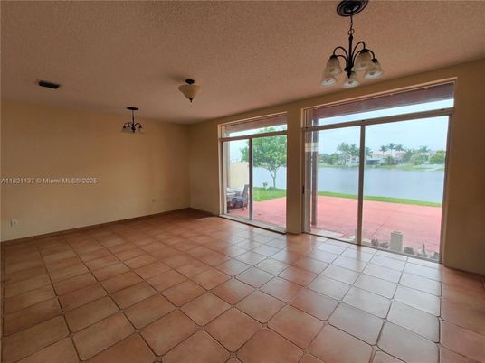 Chandelier, Empty room, Interior, Water