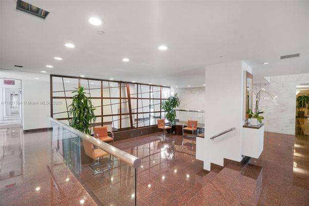 Interior, Marble Walls, Recessed Lighting