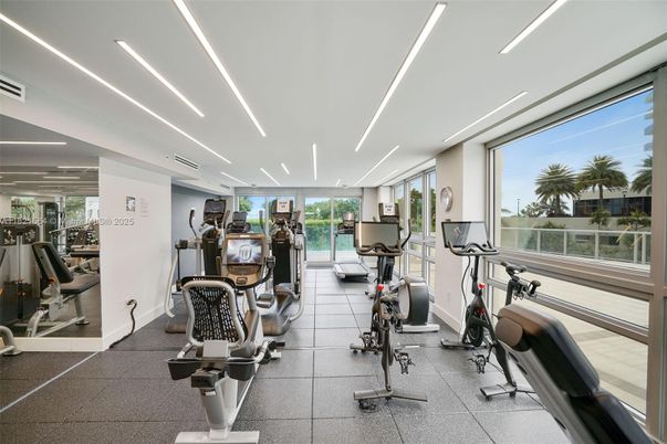 Fitness Equipment, Gym, Interior, Recessed Lighting