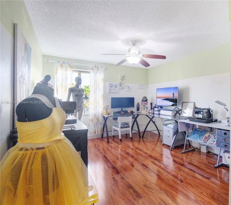 Home Office, Interior, Wood Texture Flooring