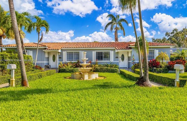 Backyard, Exterior, Facade, Spanish Mediterranean