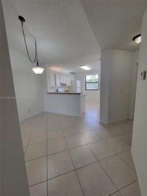 Empty room, Interior, Kitchen, Pendant Lights