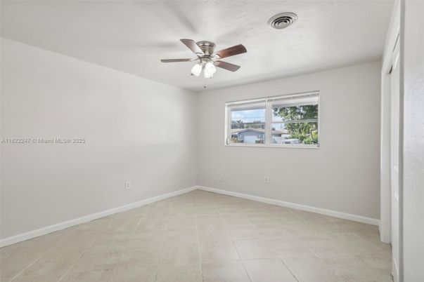 Empty room, Interior