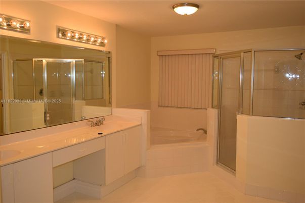 Bathroom, Dual Sink Vanities, Glass Shower, Interior