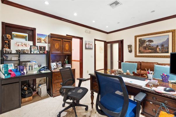 Home Office, Interior, Recessed Lighting