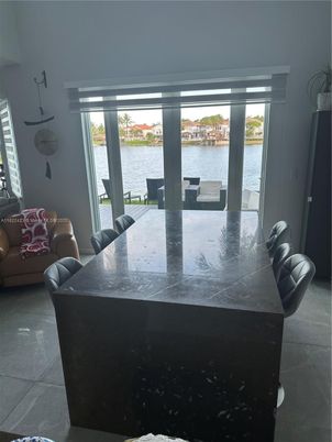 Dining room, Interior, Water
