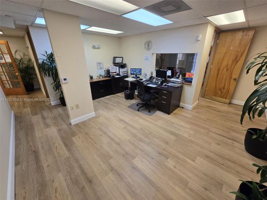 Home Office, Interior, Wood Texture Flooring
