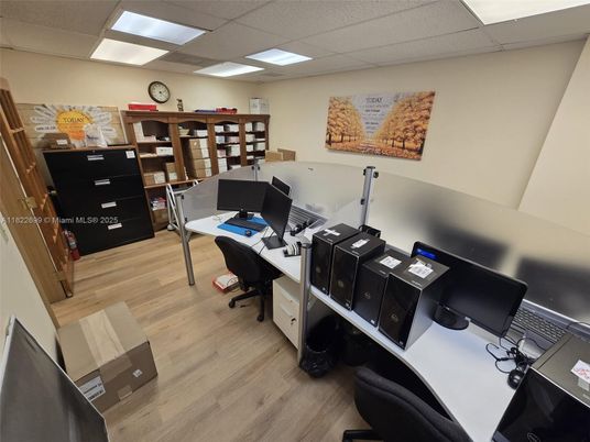 Home Office, Interior, Wood Texture Flooring
