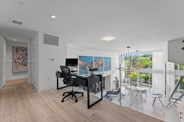 Home Office, Interior, Recessed Lighting