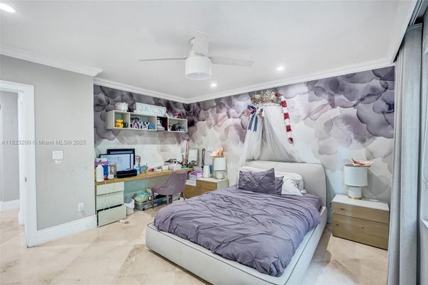 Bedroom, Home Office, Interior, Recessed Lighting