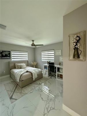 Bedroom, Home Office, Interior, Marble
