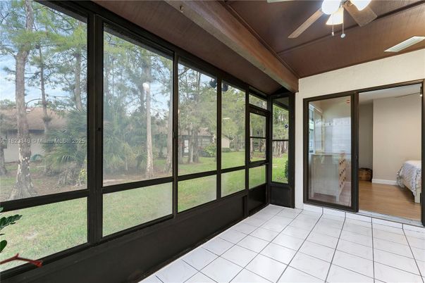 Interior, Sun Room, Wood Texture Flooring