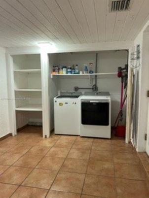 Interior, Washer