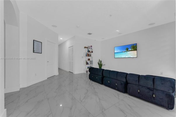 Interior, Marble, Recessed Lighting