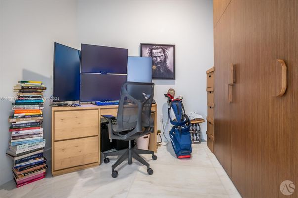 Home Office, Interior, Marble